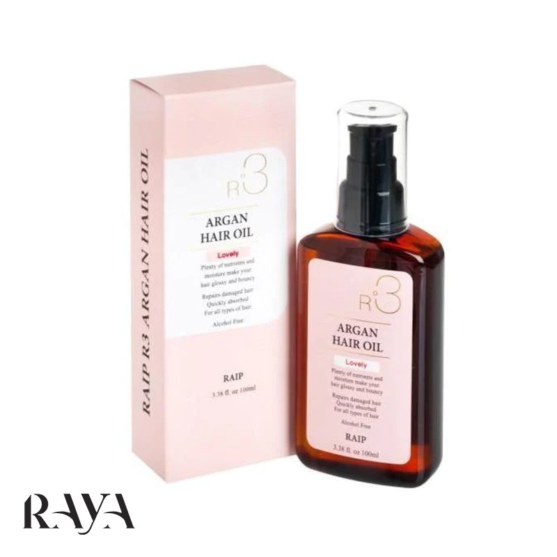 روغن مو نرم و مرطوب کننده R3 آرگان ریپ با رایحه لاولی RAIP R3 Argan Hair Oil